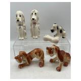 Vintage dog S & P shakers