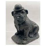 Bulldog statue