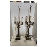 Vintage Chandelier Lamps