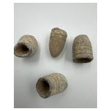 Excavated Civil war bullets