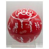 Metal Tootsie roll pop container