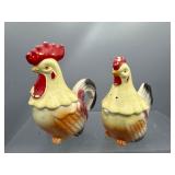 Vintage Hen & Rooster s&p creamer& sugar