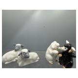 Fitz & Floyd Sheep salt & pepper shakers