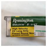 100 Rounds 22 LR Plated Round Nose 8-49