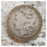 1880 O Morgan 1$ Coin                  5-66