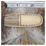 Bone  Arctic Inuit Tool/Comb 1800