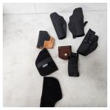 Holsters For 9mm to 380 and an ammo pouch 7-264