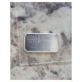 1 Gram Fine .999 Silver American Flag   T-8