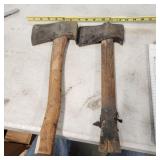 2 Vintage True Temper Tommy Axes/Hatchets 7-23