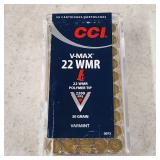 50 Rounds 22WMR V-Max 30gr Polymir Tip 3-273