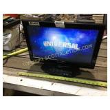 19" Sharp flat screen TV/DVD/CD unit, on stand,