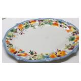 Pioneer Woman Willow Oval Platter 21" Has Spot