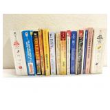 Group of paperback books