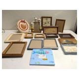 Group of small decorative frames