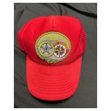 Red Florida POW Wows 2004 Hat