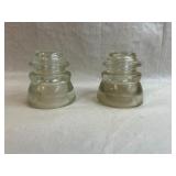 2 Vtg Hemingray "45" Threaded Insulator eBay!