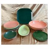 Colorful Bowls and Serving Plates