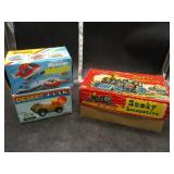 Wind UP Vehicles, Battery Power Tin Train