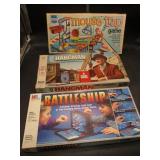 Mouse Trap, Battleship, Hangman Games