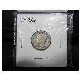 1926 Mercury Dime