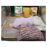 Fairy Tale & Spanish Books, Sweaters, Mat