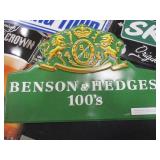 Benson & Hedges Metal Sign