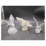 Crystal & Glass Eagle Statues