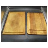 Pair of Wooden Cutting Boards