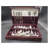 Rogers Flatware in case