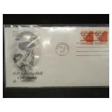 6.3cent Liberty Bell Coil Stamp - 1st Day Issue