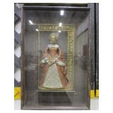 3-D Queen In Shadowbox