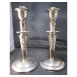 Sterling weighted Candlesticks