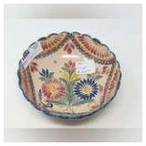 OLD FRENCH QUIMPER POTTERY: BOWL