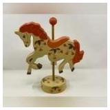 Custom wooden “carousel” horse, see pictures for details.