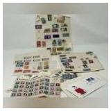 Assorted vintage collector stamps, see pictures for details.