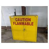 LARGE FIRE PROOF METAL CABINET 45"X42"