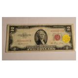 SERIES 1953 RED SEAL $2 NOTE