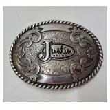 JUSTIN BRAND BELT BUCKLE