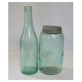 ANTIQUE & VINTAGE GLASS BOTTLES