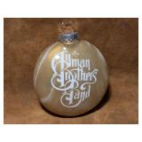 ALLMAN BROTHERS BAND LARGE HANDMADE GLASS ORNAMENT BY LOCAL MACON ARTIST