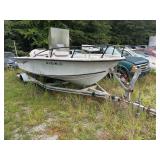 1987 Custom Craft Boat With Trailer