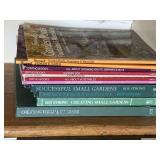 ASSORTMENT OF GARDEN BOOKS (11 TOTAL) - FOYER/STAIRS