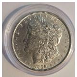 1889 MORGAN SILVER DOLLAR COIN