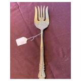 LARGE SILVERPLATE SERVING FORK