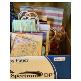 BOX OF ASSORTED GIFT BAGS