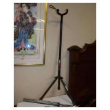 MUSIC STAND AND FRETREST GUITAR STAND