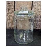 GLASS TEA DISPENSER JAR WITH SPIGOT