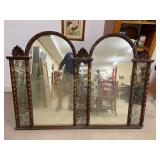 Ornate, double sided mirror, see pictures for details.