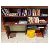 Two shelf lot marked 6077 of assorted books and children’s books, see pictures for details.