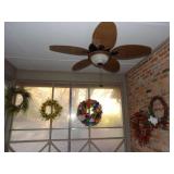 LOT OF FIVE WREATHS